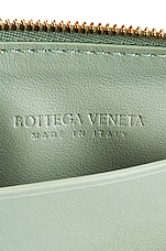 Bottega Veneta Half Moon Strap Pouch in New Sauge & Gold, view 6, click to view large image.