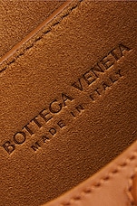 Bottega Veneta Small Fisherman Bag in Wood & Muse Brass, view 8, click to view large image.