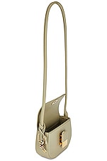 Bottega Veneta Mini Desiree Stanford Lux Bag in Travertine & Muse Brass, view 5, click to view large image.