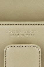 Bottega Veneta Mini Desiree Stanford Lux Bag in Travertine & Muse Brass, view 6, click to view large image.