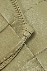 Bottega Veneta Phone Pouch in Travertine & Gold, view 7, click to view large image.