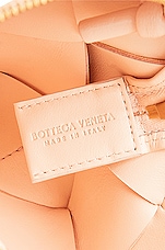 Bottega Veneta Mini Cassette Camera Bag in Macaroon & Gold, view 6, click to view large image.
