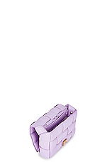 Bottega Veneta Small Padded Cassette Bag in Amethyst & Gold, view 5, click to view large image.