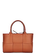 トートバッグ [OVRL] Arco bag Bottega Veneta Lemon Intrecciato Woven Nappa Bicolor Leather