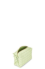 Bottega Veneta Mini Loop Bag in Fennel & Gold, view 5, click to view large image.