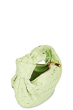 Bottega Veneta Mini Jodie Bag in Fennel & Gold, view 5, click to view large image.