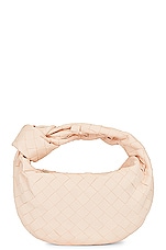 Bottega Veneta Mini Jodie Bag in Macaroon & Gold, view 1, click to view large image.