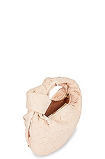 Bottega Veneta Mini Jodie Bag in Macaroon & Gold, view 5, click to view large image.