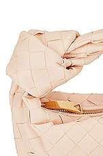 Bottega Veneta Mini Jodie Bag in Macaroon & Gold, view 7, click to view large image.