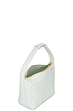 Bottega Veneta Small Washbag Shoulder Bag in Glacier & Gold, view 5, click to view large image.