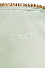 Bottega Veneta Mini Wallace Bag in Glacier & Gold, view 6, click to view large image.