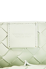 Bottega Veneta Medium Envelope Pouch in Glacier & Gold, view 6, click to view large image.
