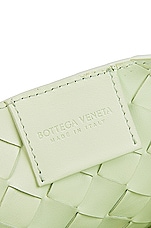 Bottega Veneta Medium Envelope Pouch Chain Bag in Glacier & Gold, view 7, click to view large image.