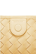 Bottega Veneta Small Sardine Bag in Camomile & Muse Brass, view 6, click to view large image.