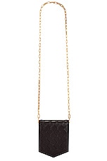 Bottega Veneta Mini Mirror Chain Bag in Fondant & Gold, view 3, click to view large image.