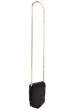 Bottega Veneta Mini Mirror Chain Bag in Fondant & Gold, view 4, click to view large image.