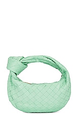 Bottega Veneta Mini Jodie Bag in Siren & Gold, view 1, click to view large image.