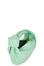 Bottega Veneta Mini Jodie Bag in Siren & Gold, view 5, click to view large image.