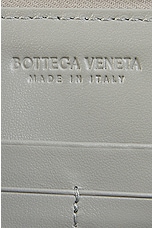 Bottega Veneta Intrecciato Pouch in Agate Grey & Gold, view 6, click to view large image.