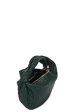 Bottega Veneta Small Jodie Bag in Emerald Green & Gold, view 5, click to view large image.