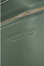 Bottega Veneta Cassette Bag in Aloe & Gold, view 6, click to view large image.