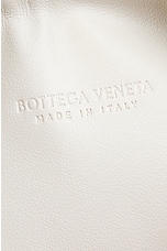 Bottega Veneta Candy Wallace Handbag in White & Gold, view 7, click to view large image.