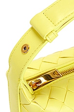Bottega Veneta Candy Wallace Handbag in Sherbert & Gold, view 8, click to view large image.
