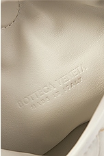 Bottega Veneta Mini Hop Hobo Bag in White & Brass, view 7, click to view large image.