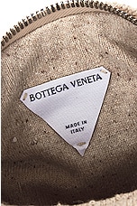 Bottega Veneta Mini Jodie Sock Knit Bag in Melange & Silver, view 6, click to view large image.