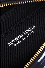 Bottega Veneta Brick Cassette Bag in Navy, view 6, click to view large image.