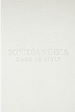 Bottega Veneta Mini Cabat Supple Heart Bag in White, view 7, click to view large image.