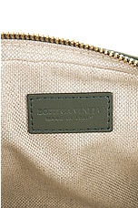 Bottega Veneta Small Zip Pouch in Aloe & Gold, view 5, click to view large image.