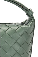 Bottega Veneta Candy Wallace Handbag in Aloe & Gold, view 8, click to view large image.