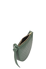 Bottega Veneta Mini Sunrise Bag in Aloe & Gold, view 5, click to view large image.