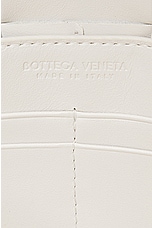Bottega Veneta Mini Cassette Bag in White & Gold, view 6, click to view large image.