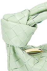 Bottega Veneta Mini Jodie Bag in Fresh Mint & Gold, view 7, click to view large image.