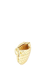 Bottega Veneta Mini Sardine Bag in Gold & Brass, view 5, click to view large image.