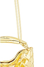 Bottega Veneta Mini Sardine Bag in Gold & Brass, view 7, click to view large image.