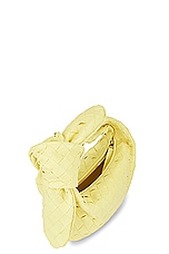 Bottega Veneta Mini Jodie Bag in Sherbert & Gold, view 5, click to view large image.