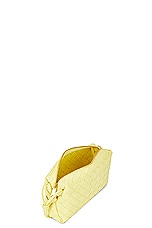 Bottega Veneta Loop Baguette Bag in Sherbert & Gold, view 5, click to view large image.