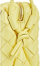 Bottega Veneta Loop Baguette Bag in Sherbert & Gold, view 7, click to view large image.