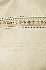 Bottega Veneta Large Hop Bag in Travertine & Muse Brass, view 6, click to view large image.