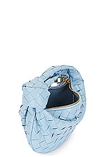 Bottega Veneta Mini Jodie Bag in Ice & Gold, view 5, click to view large image.