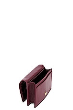 Bottega Veneta Card Case in Cherry Gold, view 4, click to view large image.