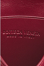 Bottega Veneta Card Case in Cherry Gold, view 5, click to view large image.