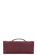 Bottega Veneta Small Andiamo Bag in Barolo & Muse Brass, view 3, click to view large image.