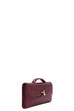 Bottega Veneta Small Andiamo Bag in Barolo & Muse Brass, view 4, click to view large image.