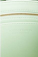 Bottega Veneta Small East West Andiamo Bag in Fresh Mint & Muse Brass, view 8, click to view large image.