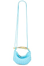 Bottega Veneta Mini Sardine Bag in Dip & Muse Brass, view 1, click to view large image.