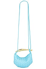 Bottega Veneta Mini Sardine Bag in Dip & Muse Brass, view 2, click to view large image.
